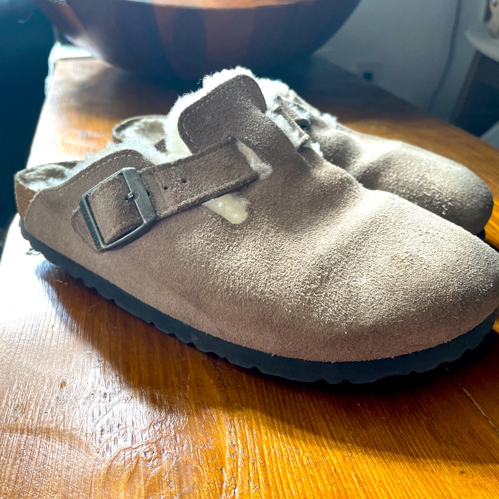 Birkenstock Boston Clogs Shearling